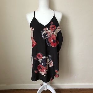 Free People sleeveless floral print dress